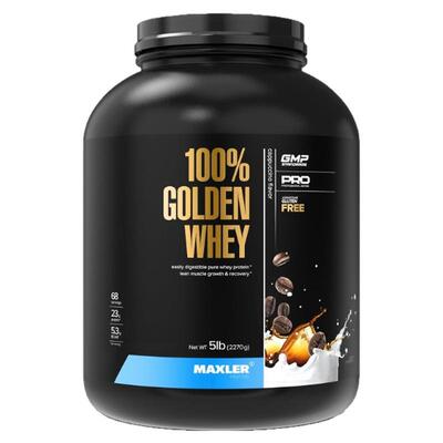 Maxler黄金乳清蛋白粉美国原装进口卡布奇诺味