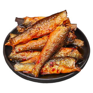 香辣手撕鱼下饭菜湖南特产农家鱼仔柴火鱼排小鱼干麻辣零食小吃