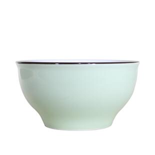 家用陶瓷米饭碗简约风陶瓷碗汤碗马卡龙色小清新沙拉碗餐具纯色