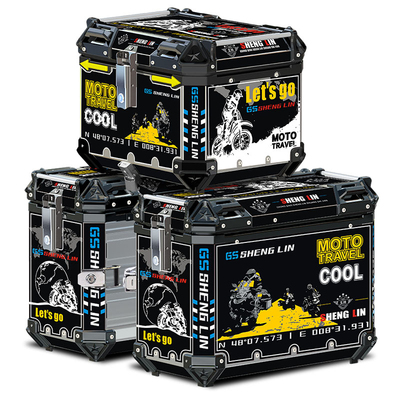 生林铝合金摩托车三箱适用春风