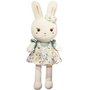 兔子毛绒玩具玩偶小兔子公仔白兔布娃娃大号可爱女孩床上睡觉安抚