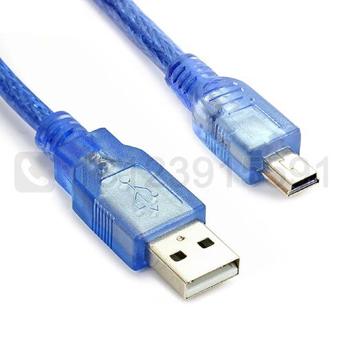 议价三菱PLC编程电缆 mini-USB 适用于FX3S/3SA/3G/3GA/3GE等系列