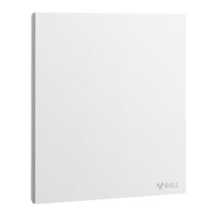 公牛G57超薄蝶翼空白面板出线孔g56家用86型暗装插座遮丑堵洞盖板