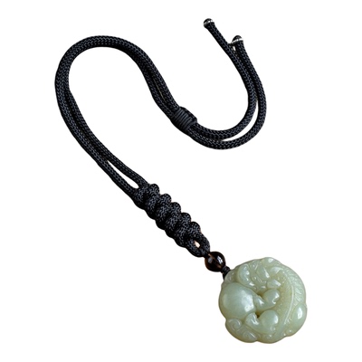 汽车后视镜吊坠挂绳手工编绳