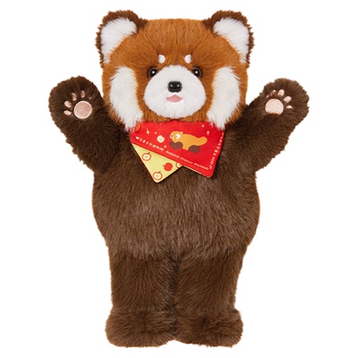 国自博舞林萌主小熊猫玩偶