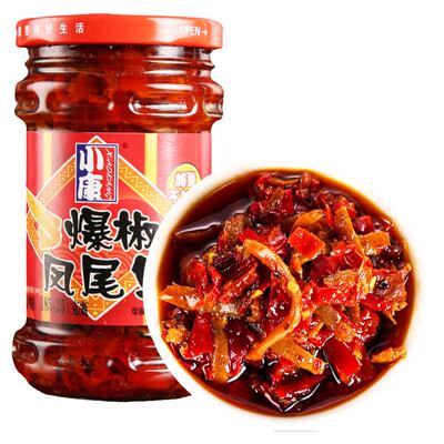 爆椒凤尾鱼拌米饭小康