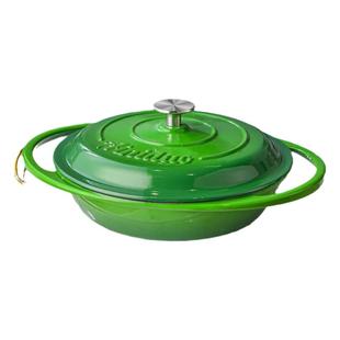 爱你多珐琅铸铁锅26㎝焖焗锅海鲜锅家用多功能锅焖炖汤煲锅砂锅