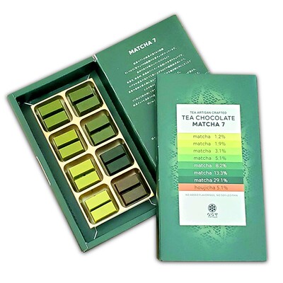 【顺丰人气】日本进口NANAYA抹茶渐变巧克力TEA&SPOON8钢琴32