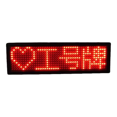 LED胸牌服务员代驾台球助教工牌