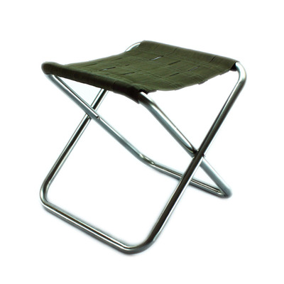 加厚不锈钢管超轻便携折叠马扎