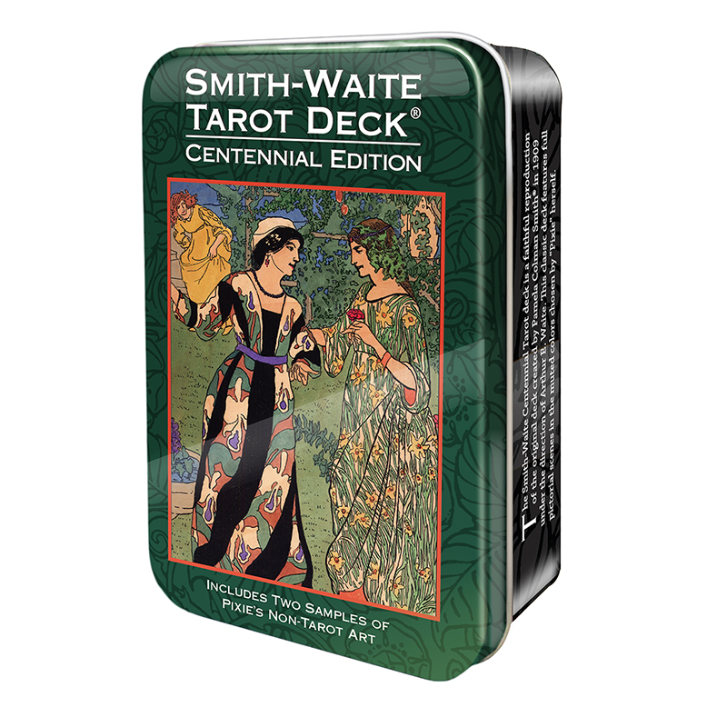 【订】进口正版伟特百年韦特塔罗牌铁盒版 Smith Waite Tarot