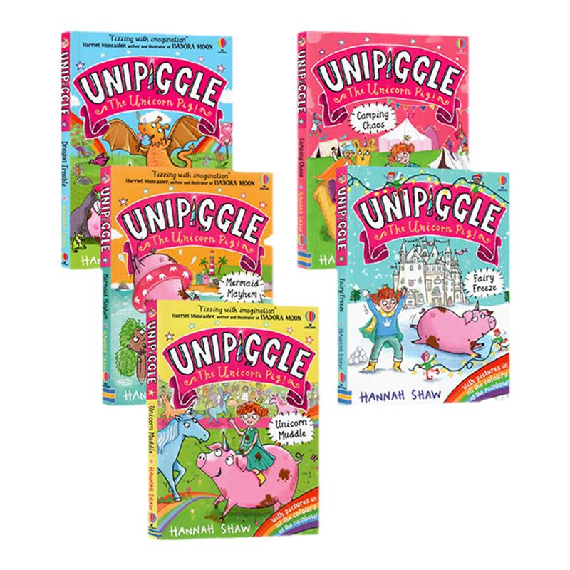 Usborne独角猪6册英文原版
