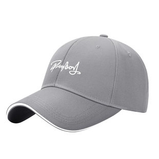 花花公子帽子男款棒球帽冬天防晒鸭舌帽户外遮阳大头围太阳帽女潮