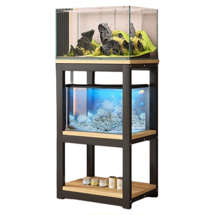 鱼缸架小型客厅家用乌龟缸架子专用承重底座定制铁艺多层置物架