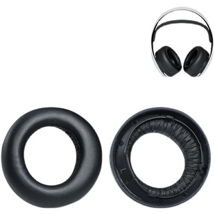 适用SONY/索尼耳机套PS5 PULSE 3D耳机保护套PlayStation 5头戴式耳机海绵套皮套耳罩头垫耳垫耳机配件