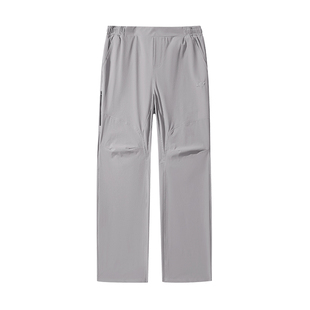 有志者UZIS裤子男款休闲宽松新款运动裤梭织百搭弯刀软壳长裤暗盾