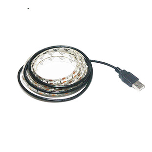 usb带开关电池盒led灯带5V防水5050/3528地摊灯条服装模型DIY灯带