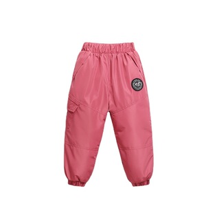 儿童加厚羽绒裤宽松保暖防寒白鸭绒裤外穿男孩裤子防风女童棉裤冬