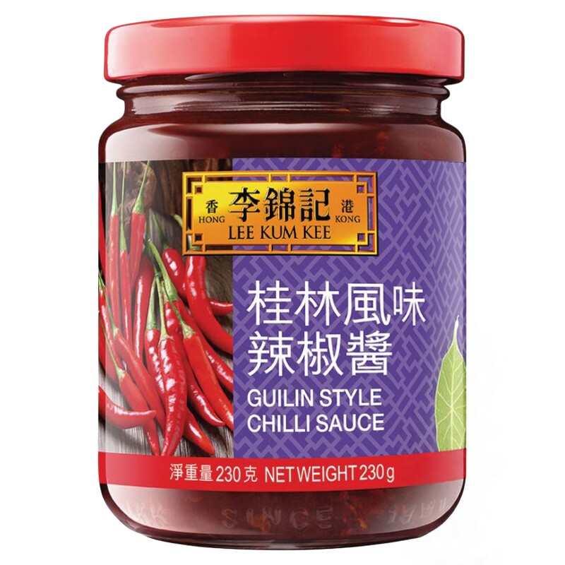 李锦记桂林风味辣椒酱230g*2中式辣椒酱炒菜炒面桂林辣酱调味酱料