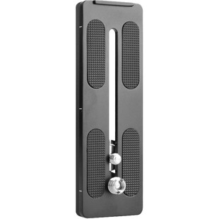 思锐PH120 三脚架相机球形云台配件 铝合金快装板 大炮长焦打鸟镜头 脚架环通用 双螺丝送扳手