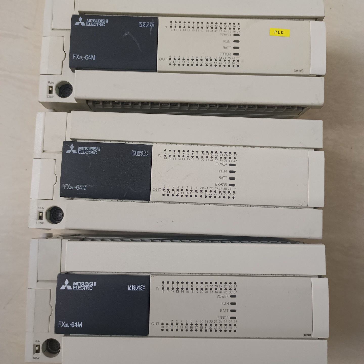 【维修议价】FX3U-64MR/ES-A 三菱PLC拆机,包邮,功能议价137
