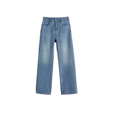 秋冬加绒牛仔裤！质感好绝~