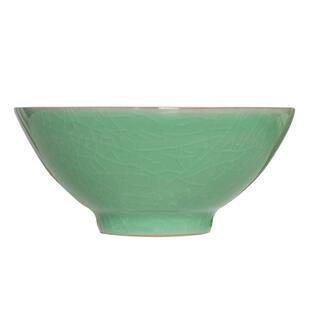 复古斗笠碗家用2026新款高颜值吃饭碗单个冰裂纹5英寸碗陶瓷餐具