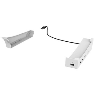 PS5Slim游戏主机桌面横放散热支架PS5pro游戏机USB扩展平放平置平放ps5卧置收纳挂墙底座墙上展示收纳架