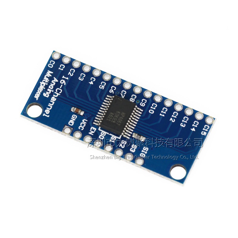 CD74HC4067高速CMOS 16通道模拟多路复用器 Analog/Digital