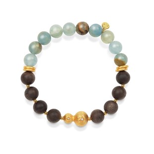 宝得意方解石葫芦沉香手串男女款设计师高级串珠中式手链礼物秋冬