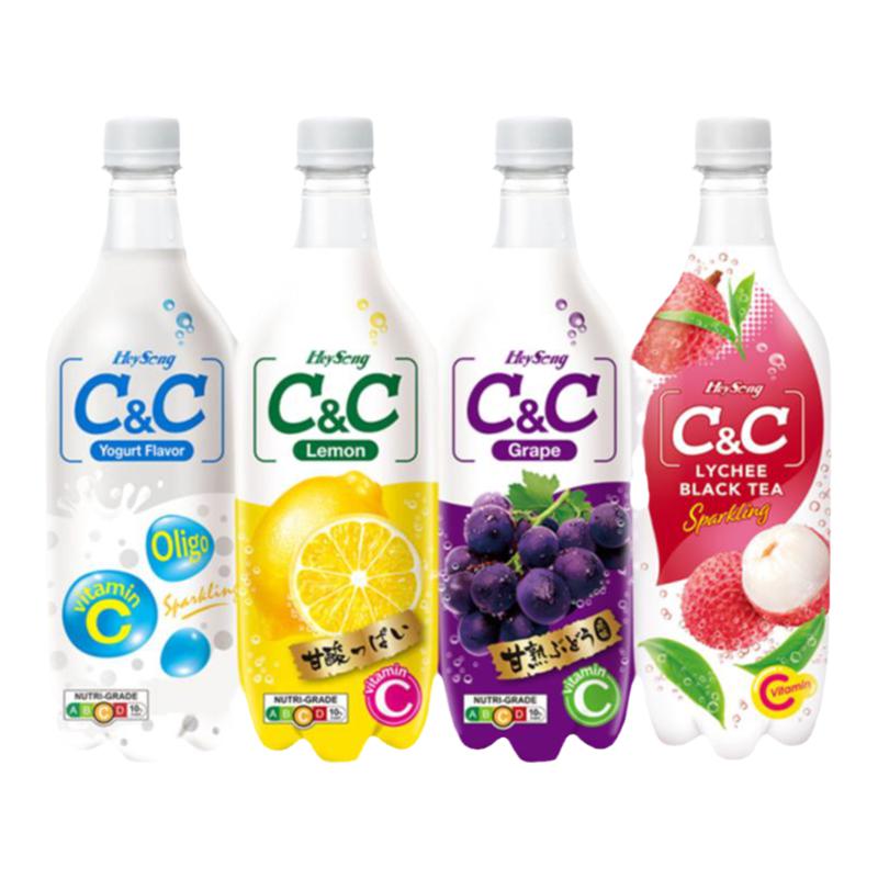 黑松CC台湾汽水葡萄柠檬荔枝新鲜