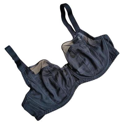 欧美性感大码网纱蕾丝有钢圈内衣