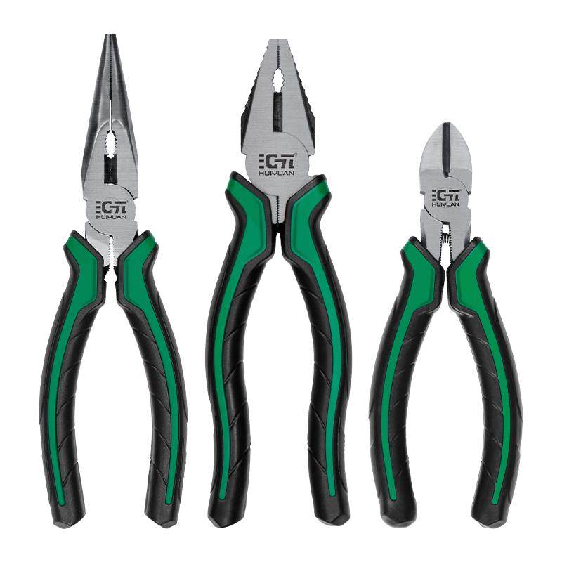 汇元钢丝钳电工专用多功能万用省力斜嘴钳工业级尖嘴钳家用老虎钳