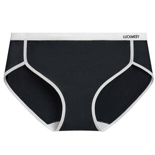 幸棉内裤女士纯棉10A抗菌加长裆中腰不夹臀高开叉无痕透气三角裤