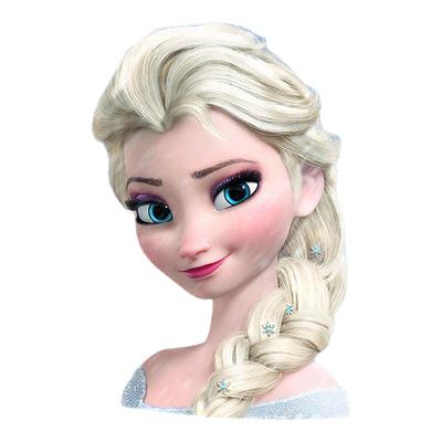 可爱艾莎公主庆生日祝福投屏视频定制作女孩儿童鼓励加油喊话冰雪