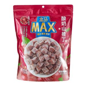 盒马MAX酸奶山楂丁728g去核原果鲜制不添加防腐剂和色素独立包装