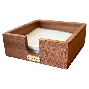 复古实木纸巾盒高档酒店咖啡店西餐厅餐桌餐纸盒餐纸盘定制logo