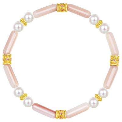 周大福SOINLOVE黄金贝壳手链