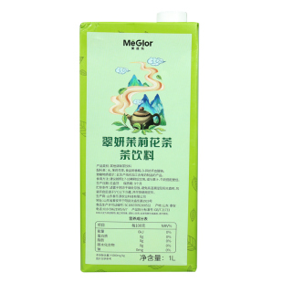美滋乐翠妍茉莉浓缩茶饮料1L茶汤原液茶液蜜香乌龙四季春锡兰奶茶