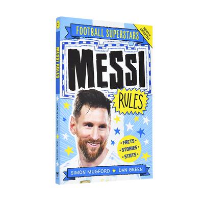 【现货】足球明星特辑：梅西英文儿童漫画进口原版外版书平装【Football Superstars】Messi RulesSimon Mugfordwelbeckpublishi