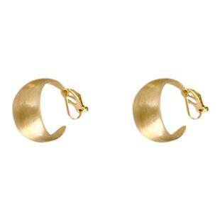 金色复古耳夹女士轻奢高级感小众素圈无耳洞耳环新款气质独特耳饰