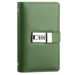 2026新款现金存钱本密码存钱夹钱册可放百元钞票人民币纸币钱币大容量收纳袋防水皮面理财存款本攒钱本保护套