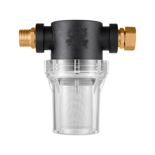 前置过滤器塑料透明灌溉扫地洗车养殖用自来水管道过滤4分6分1寸