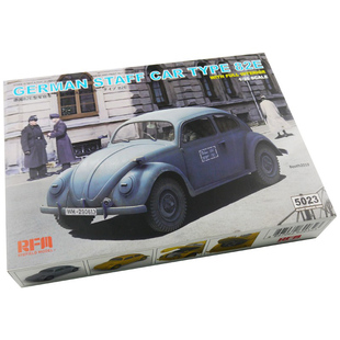 恒辉 麦田RFM RM-5023 1/35 大众82E 甲壳虫轿车 全内构 拼装模型