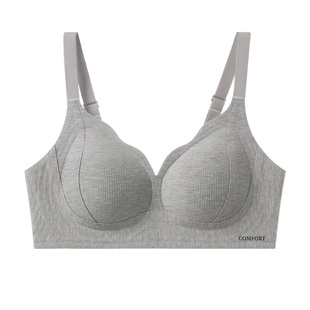 猫人内衣女士提拉上承托收副乳防下垂无痕小胸聚拢显大保暖文胸罩