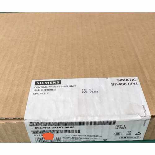 溢价-6ES7412-2XK07-0AB0 未封，