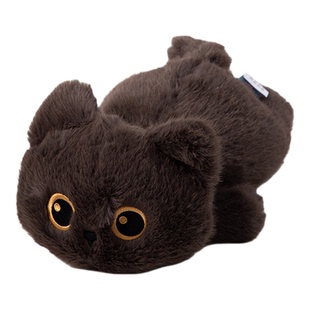 OCE可爱趴姿三花猫暹罗猫黑猫毛绒玩具挂件猫猫玩偶儿童玩具抱枕