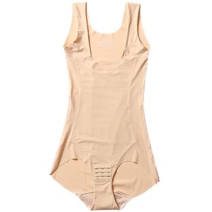 薄款产后无痕连体塑身衣大码收腹收胃提臀修复束腰塑形衣美体衣女