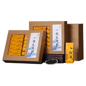 武夷岩茶一线天肉桂茶浓香型简装礼盒装醇厚乌龙茶老枞水仙大红袍