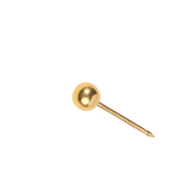 美国小金豆钛钢防过敏迷你耳钉